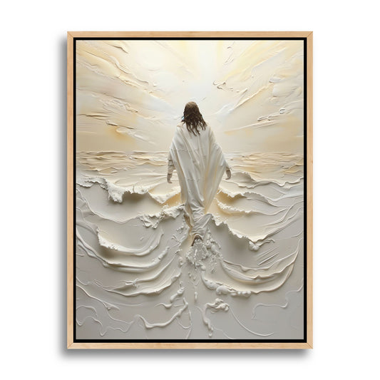 Jesus Walking on Water I - Canvas