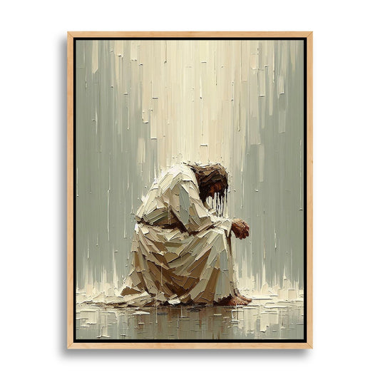 Even Jesus Wept - Canvas