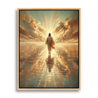Jesus Walking on Water VII - Canvas