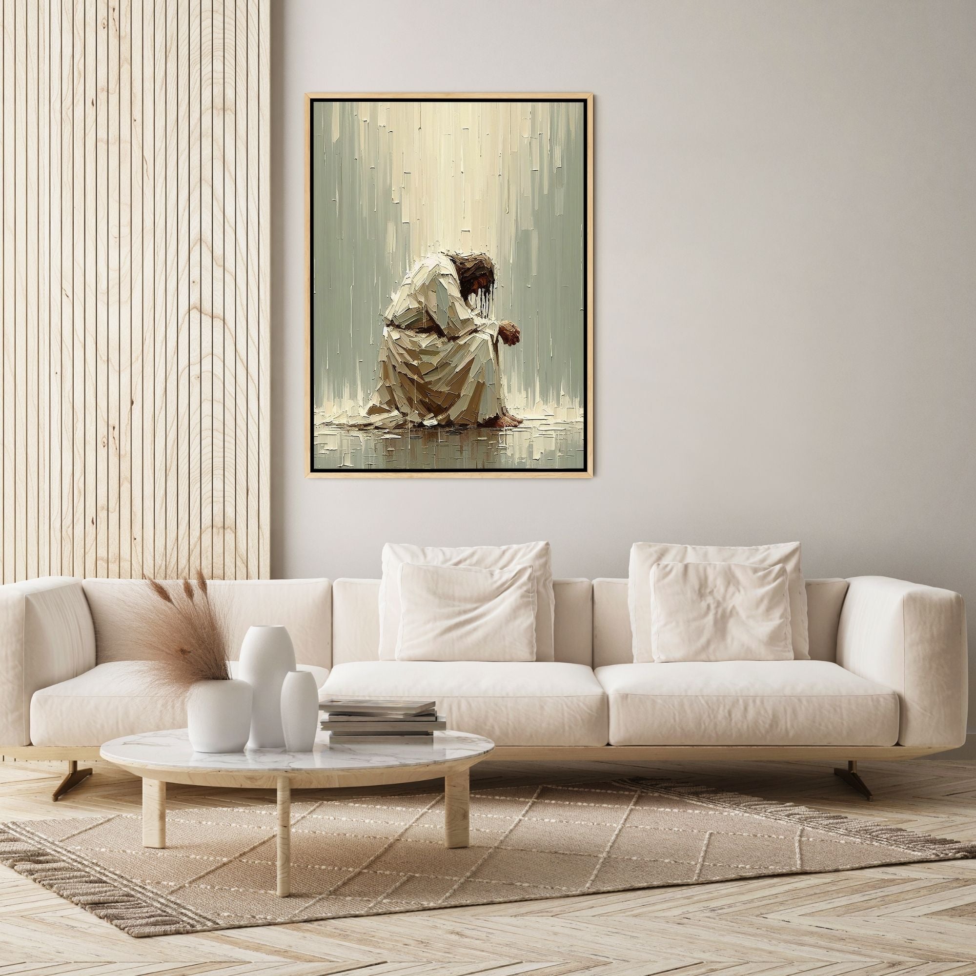 Even Jesus Wept - Canvas