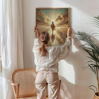 Jesus Walking on Water VII - Canvas
