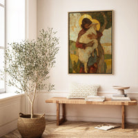 Parable of The Lost Sheep V - Canvas