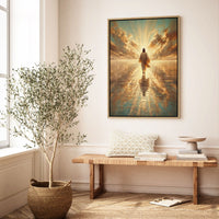 Jesus Walking on Water VII - Canvas