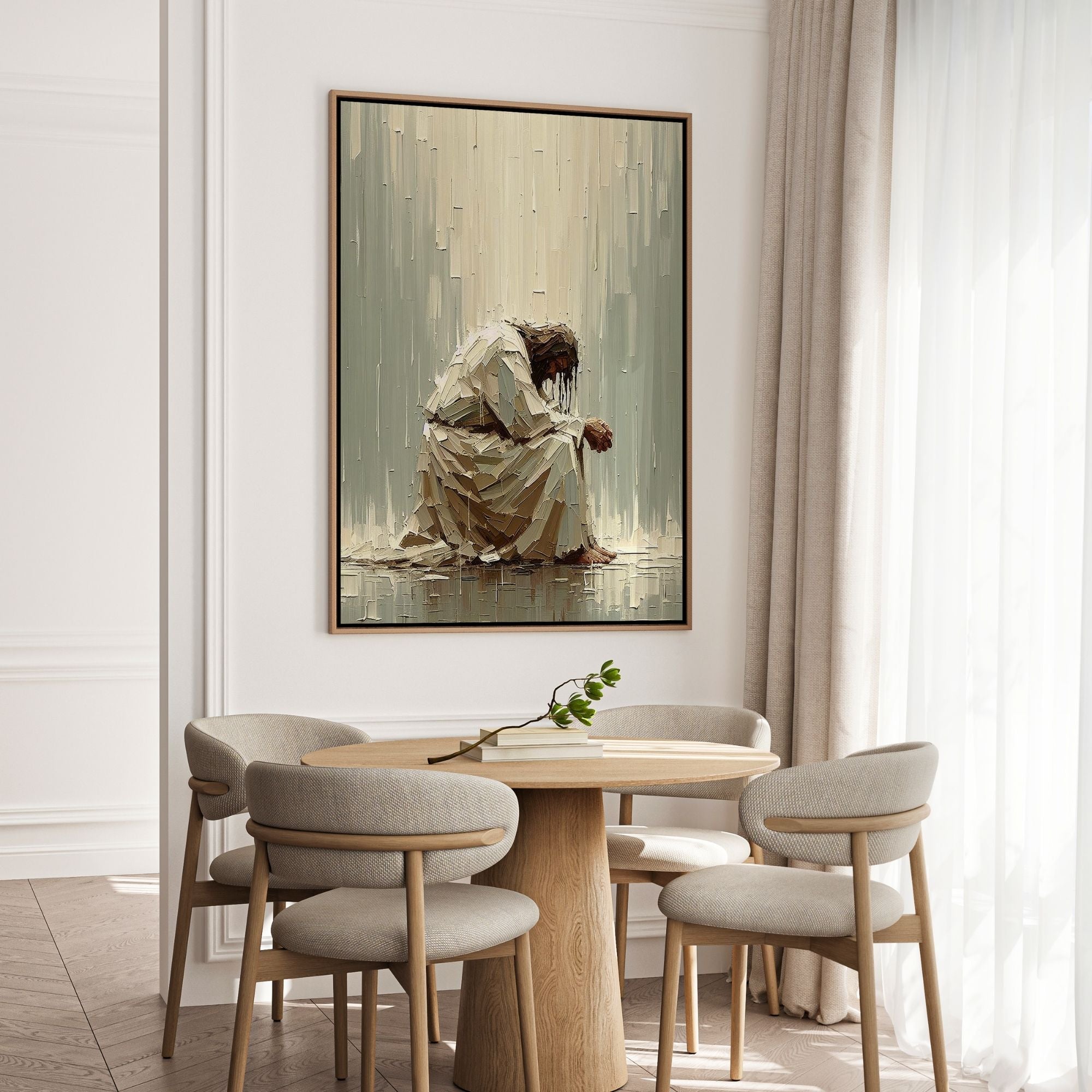 Even Jesus Wept - Canvas