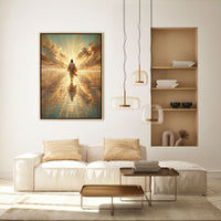 Jesus Walking on Water VII - Canvas