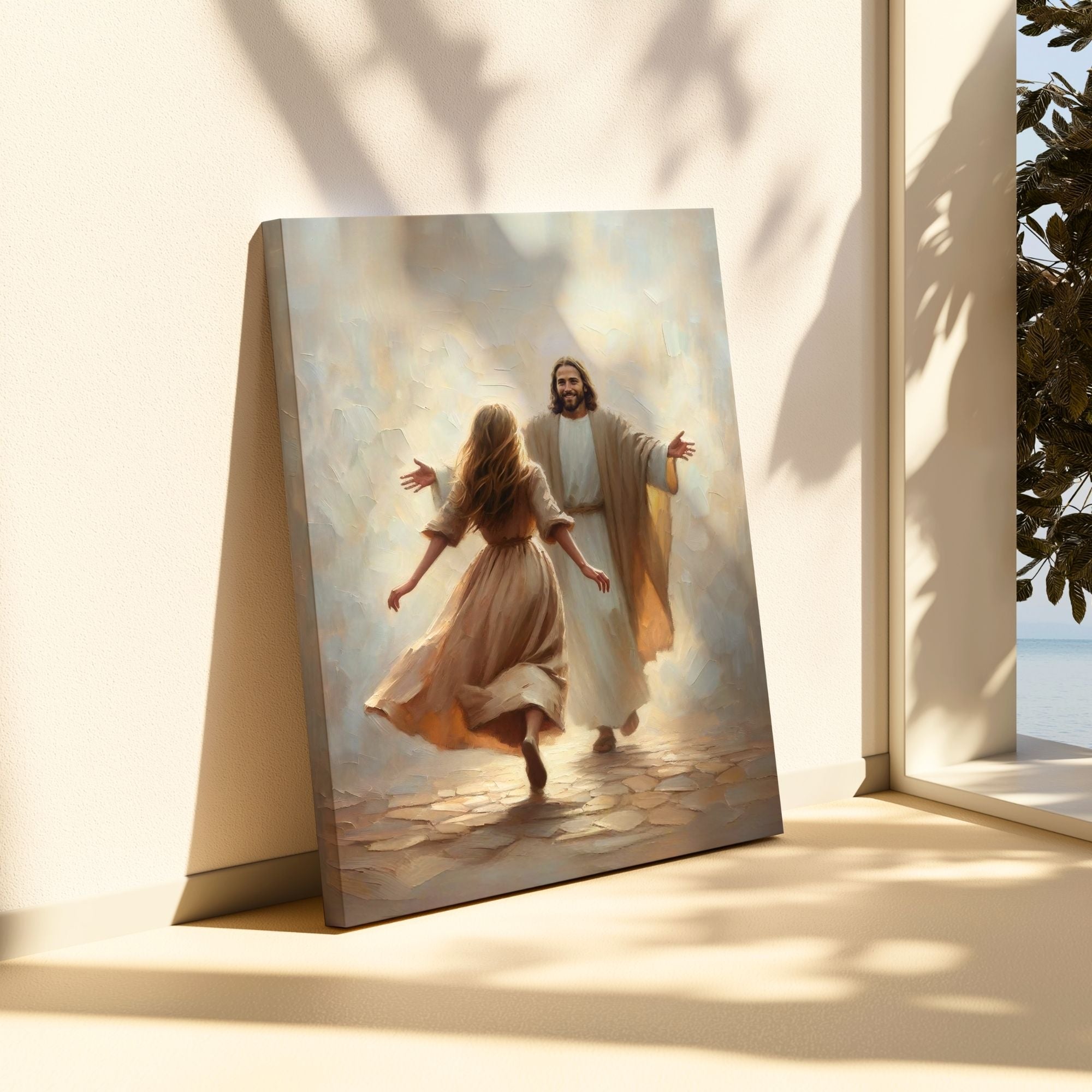 A Leaf of Faith II - Canvas