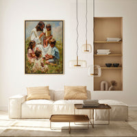 Jesus Playing with Children - Canvas