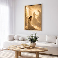 Jesus Prays With You III - Canvas