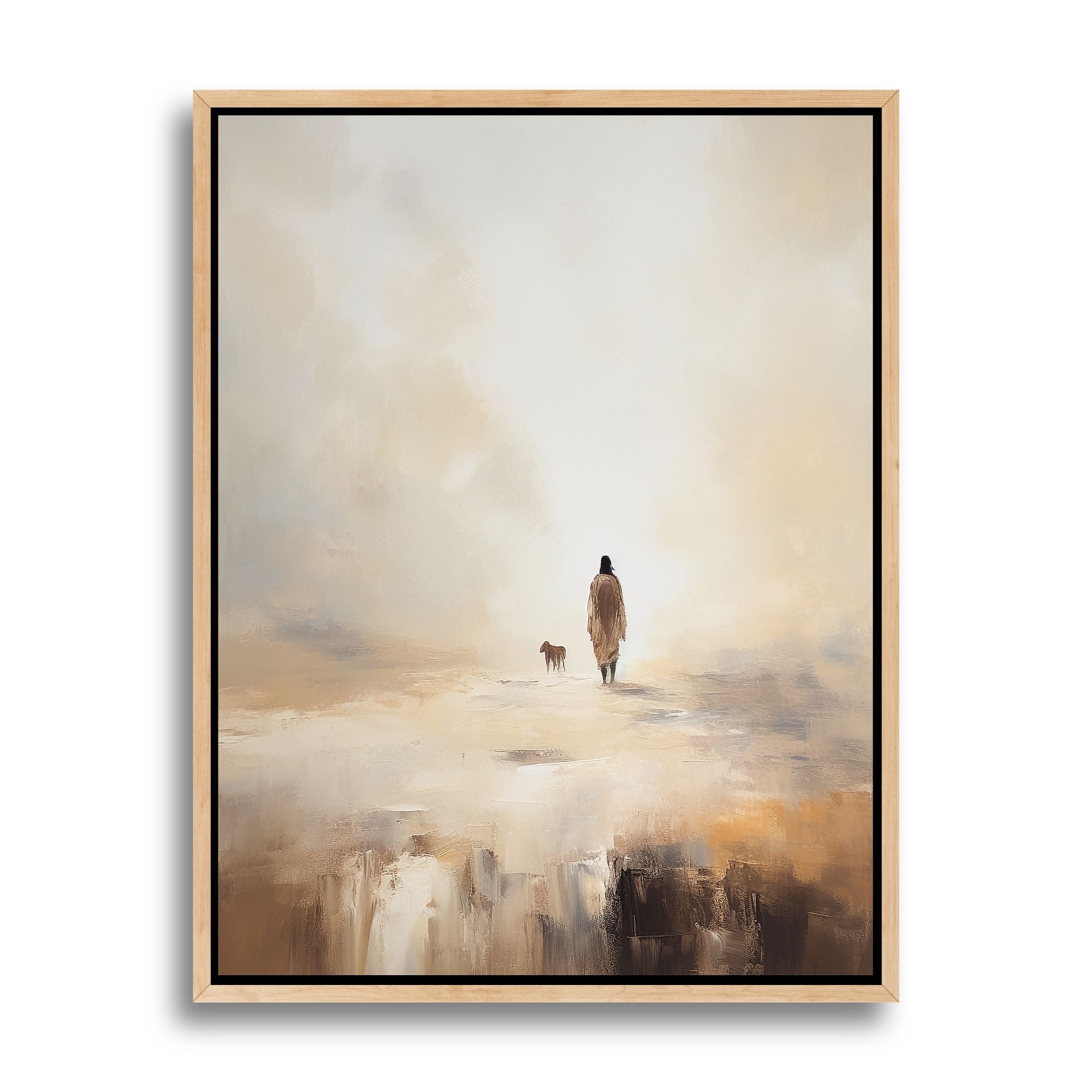 Parable of The Lost Sheep - Canvas