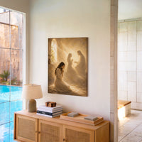 Jesus Prays With You III - Canvas