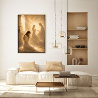 Jesus Prays With You III - Canvas