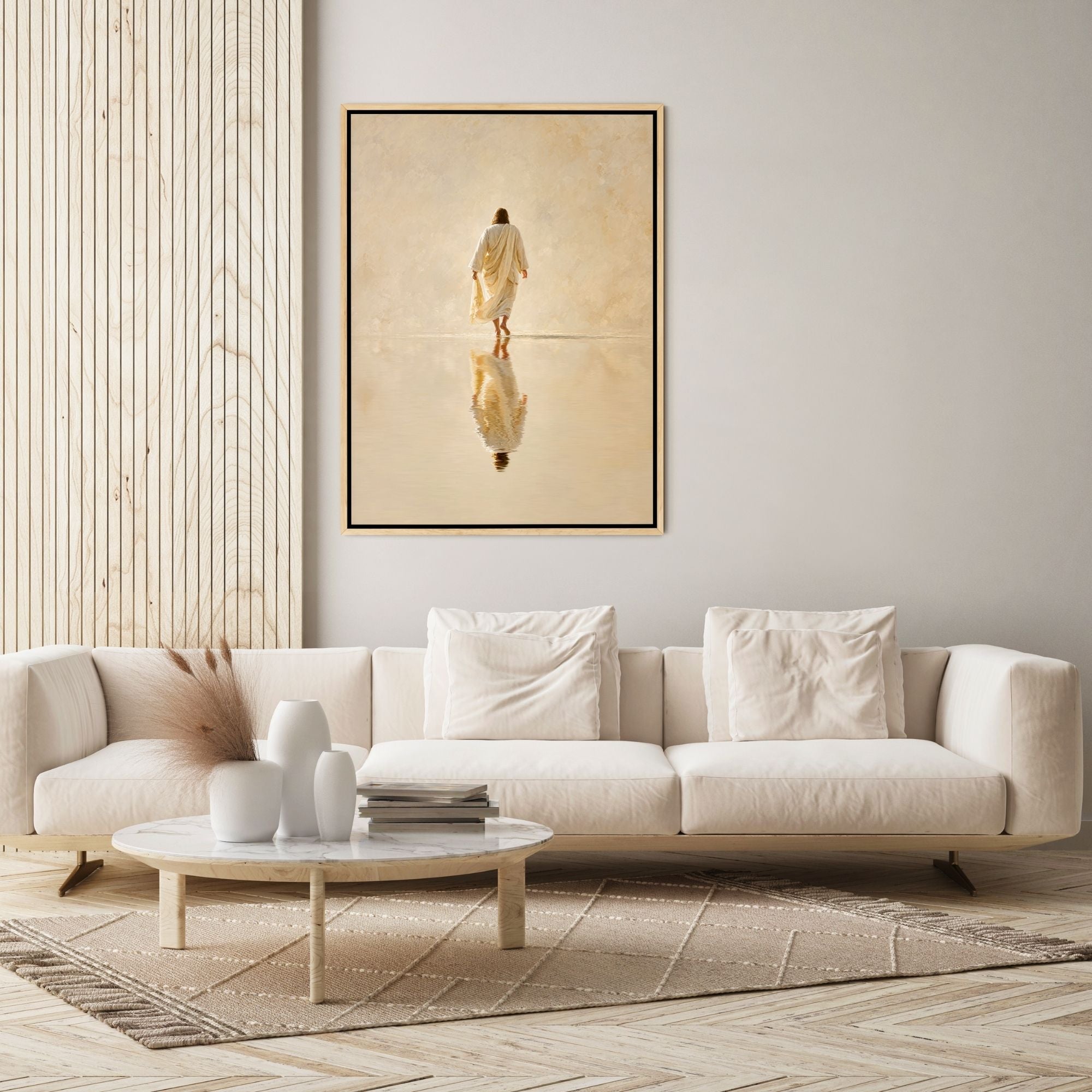 Jesus Walking on Water IX - Canvas