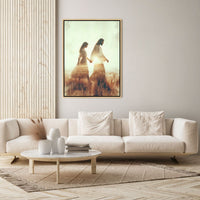 Hand in Hand with Jesus - Canvas