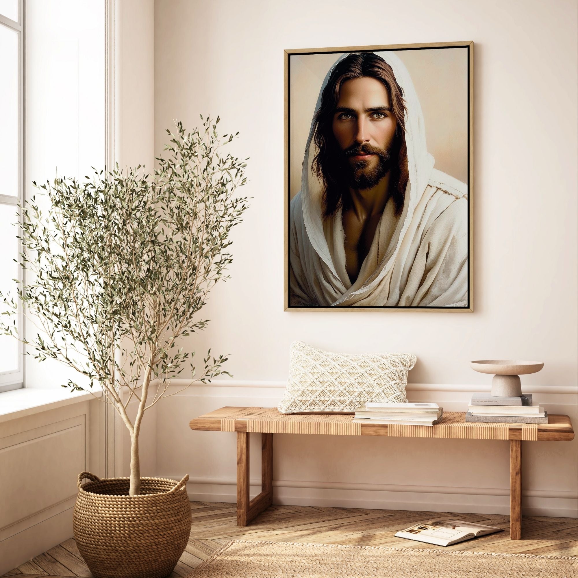 The Face of Jesus - Canvas