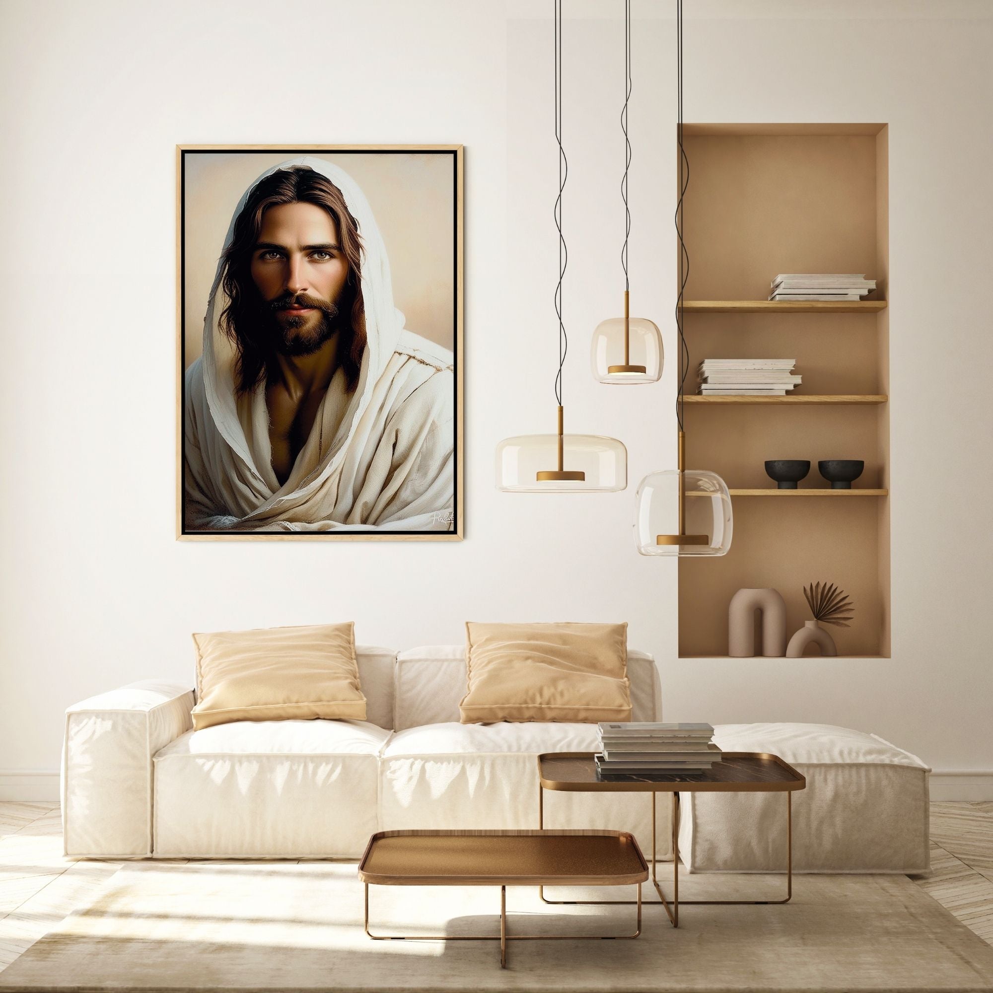 The Face of Jesus - Canvas