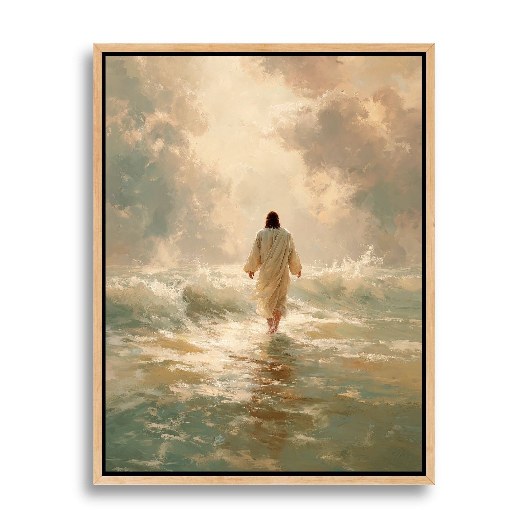 Jesus Walking on Water X - Canvas