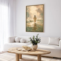 Jesus Walking on Water X - Canvas