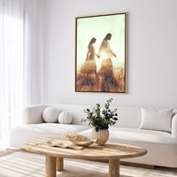 Hand in Hand with Jesus - Canvas