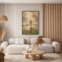 Jesus Walking on Water X - Canvas