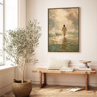 Jesus Walking on Water X - Canvas