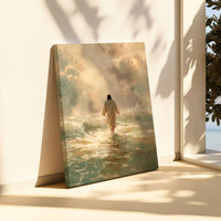 Jesus Walking on Water X - Canvas