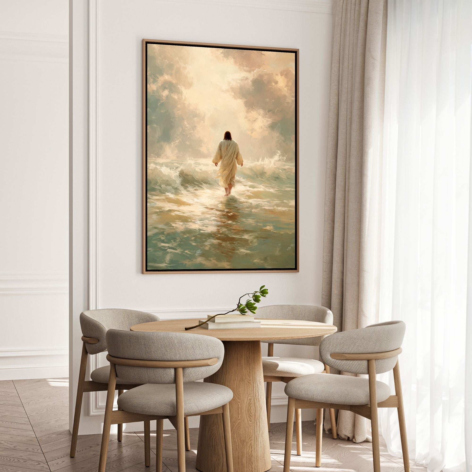 Jesus Walking on Water X - Canvas