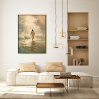Jesus Walking on Water X - Canvas