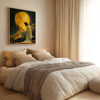Jesus in the Garden of Gethsemane II - Canvas