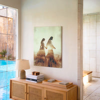 Hand in Hand with Jesus - Canvas