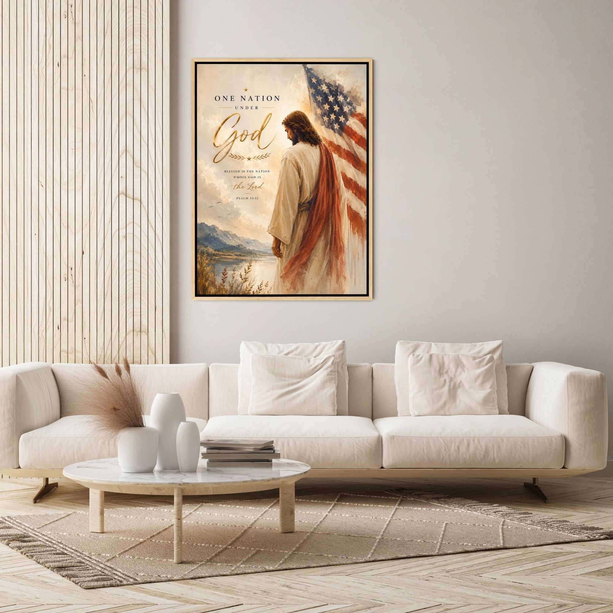 One Nation Under God - Canvas