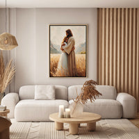 Jesus Hugging a Woman II - Canvas