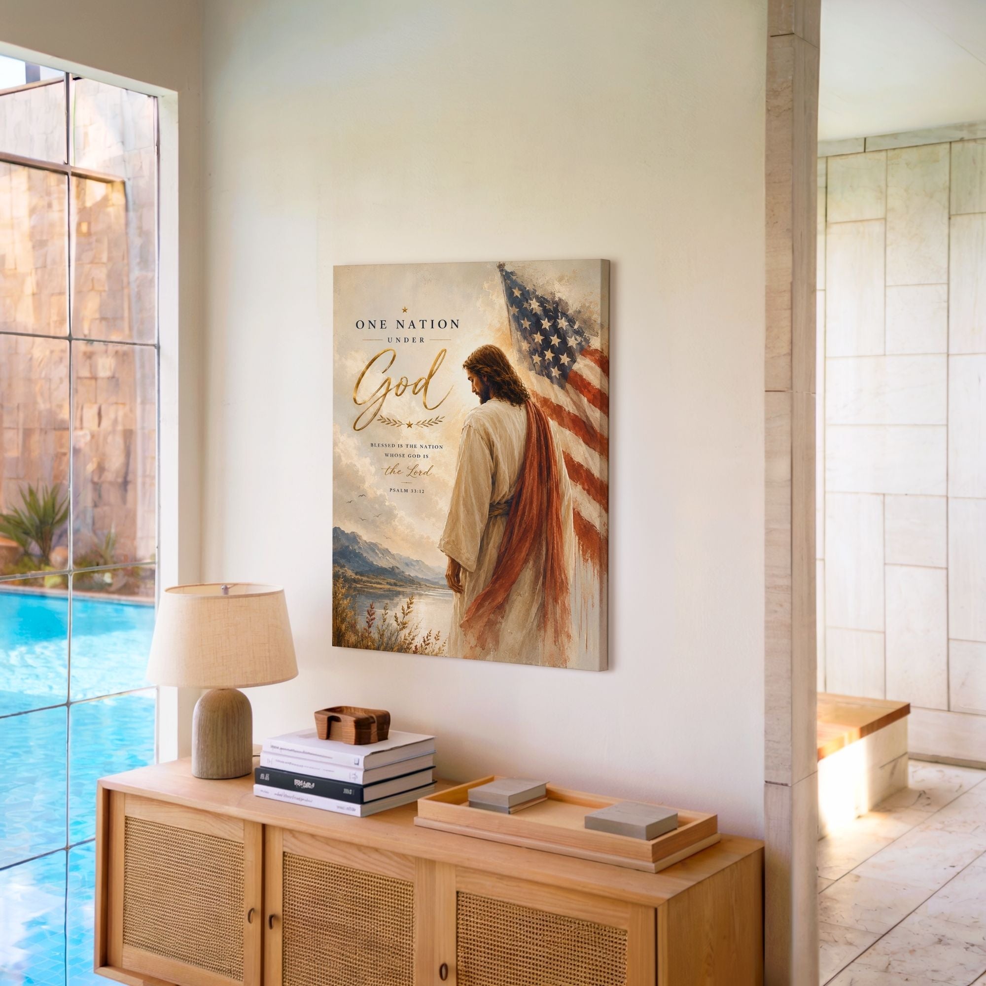 One Nation Under God - Canvas