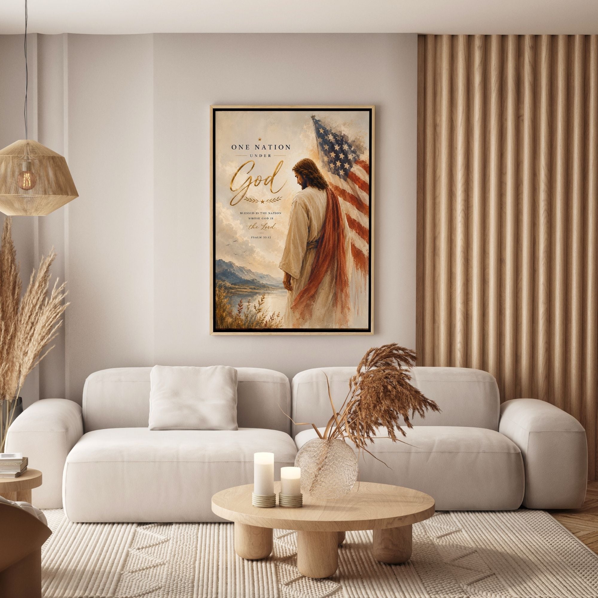 One Nation Under God - Canvas