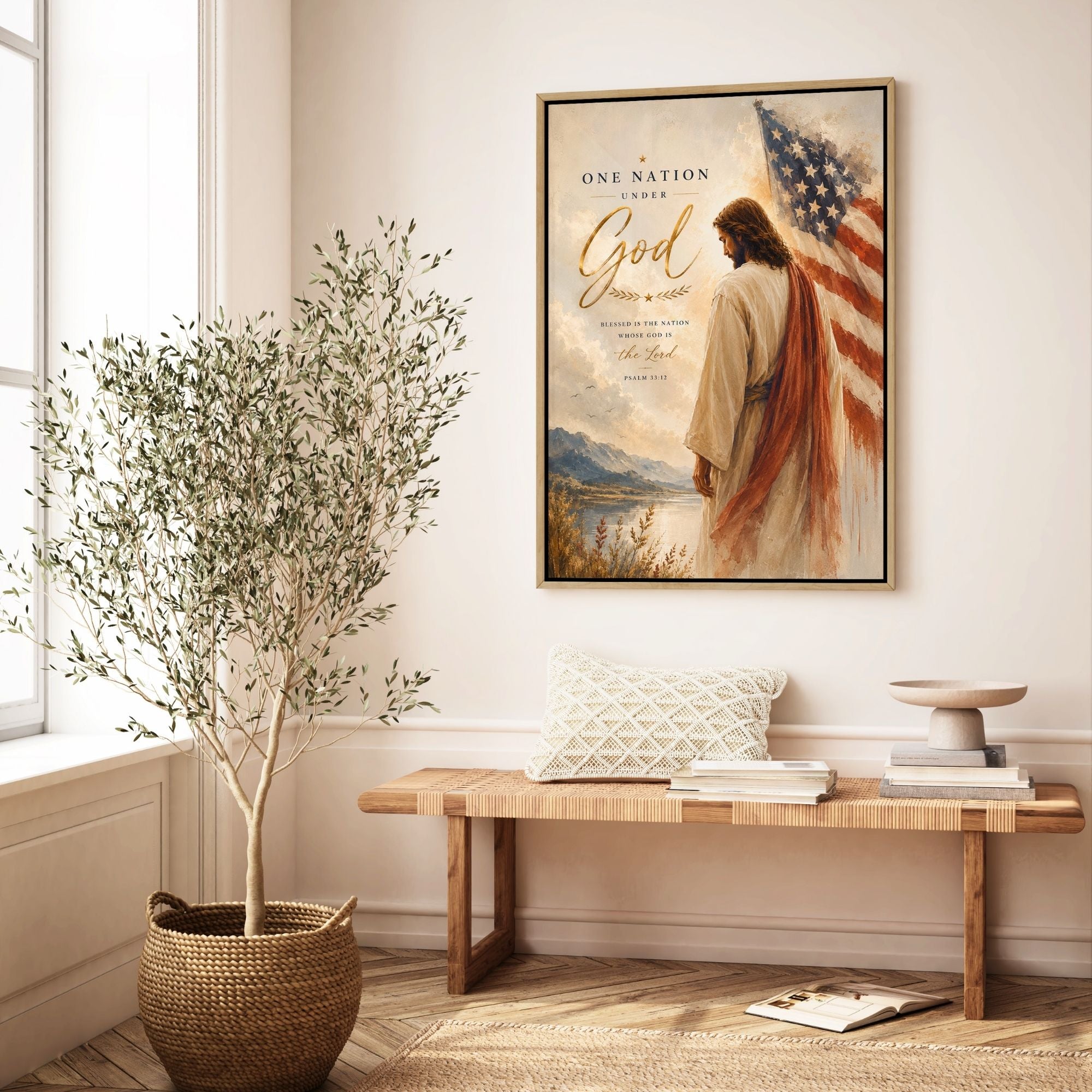 One Nation Under God - Canvas