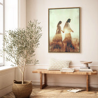 Hand in Hand with Jesus - Canvas