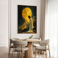 Jesus in the Garden of Gethsemane II - Canvas
