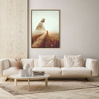He Walks Beside Me - Canvas
