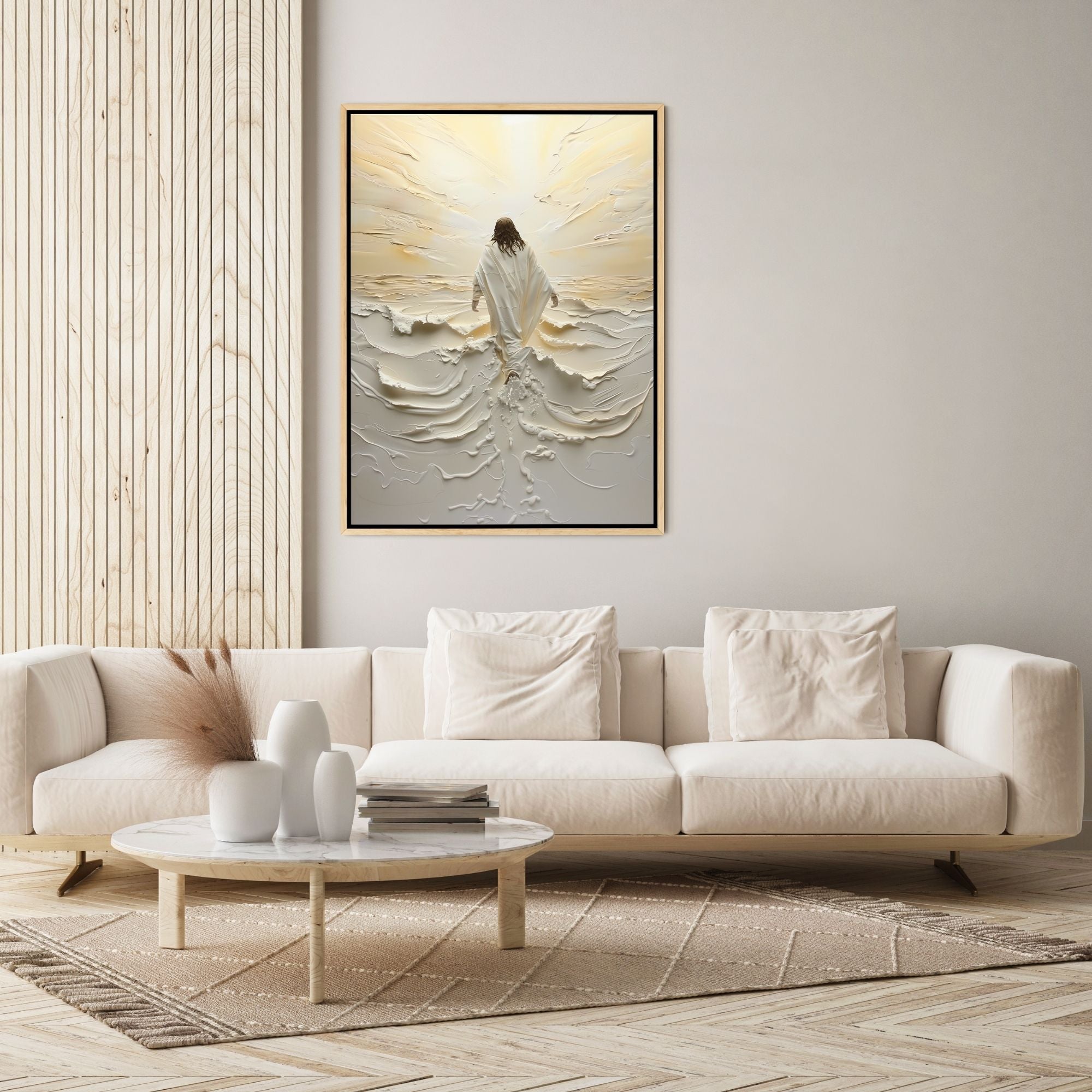 Jesus Walking on Water I - Canvas