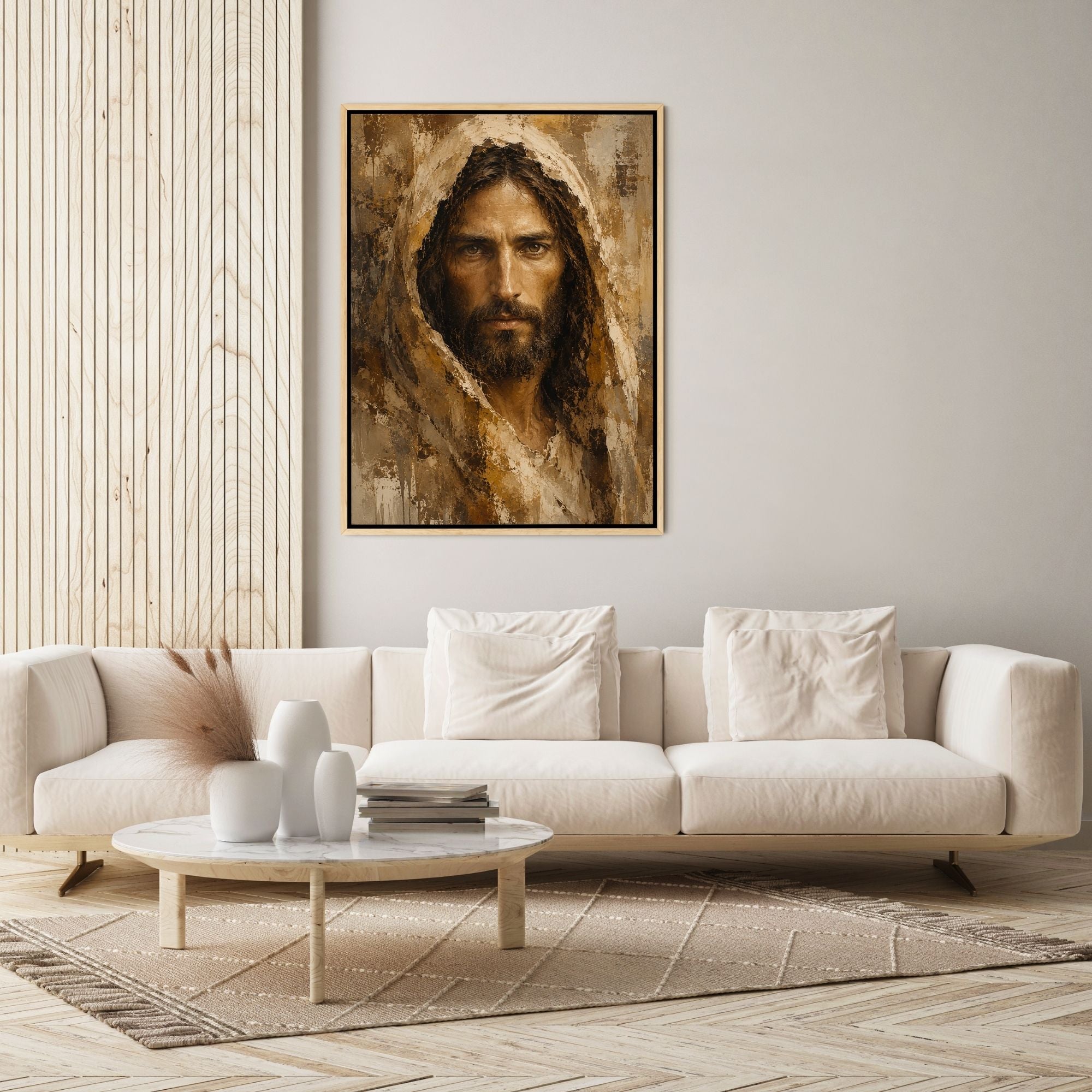 The Face of Jesus III - Canvas