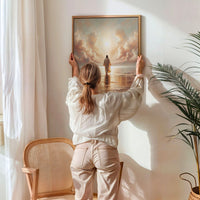Jesus Walking on Water V - Canvas