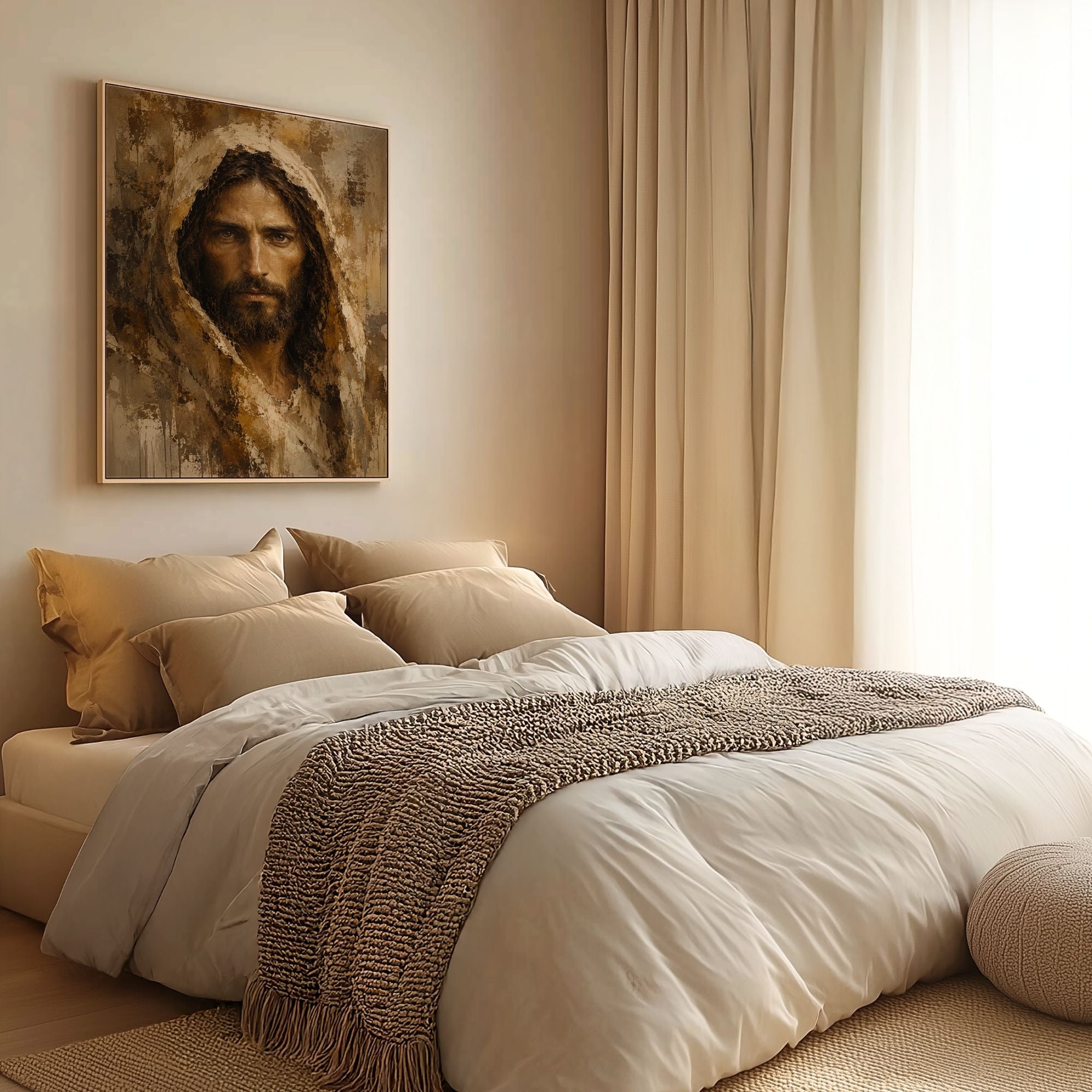 The Face of Jesus III - Canvas