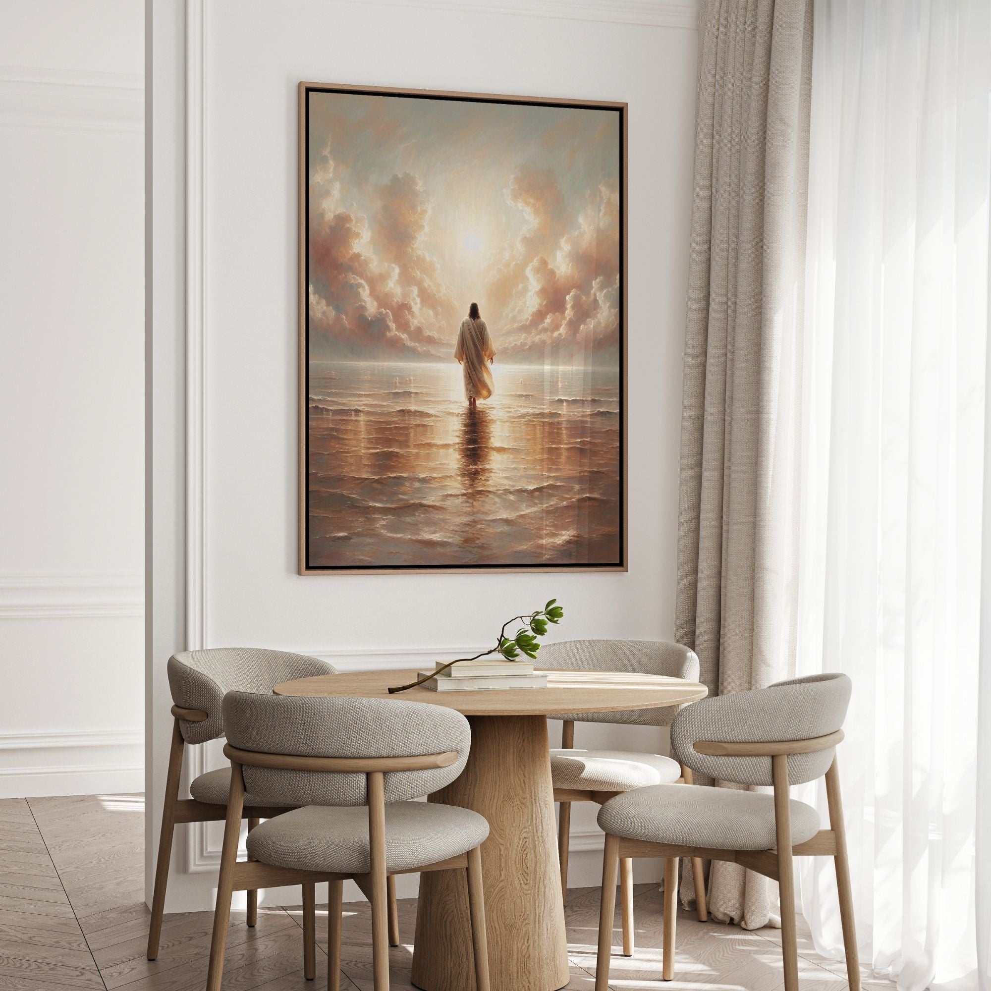 Jesus Walking on Water V - Canvas