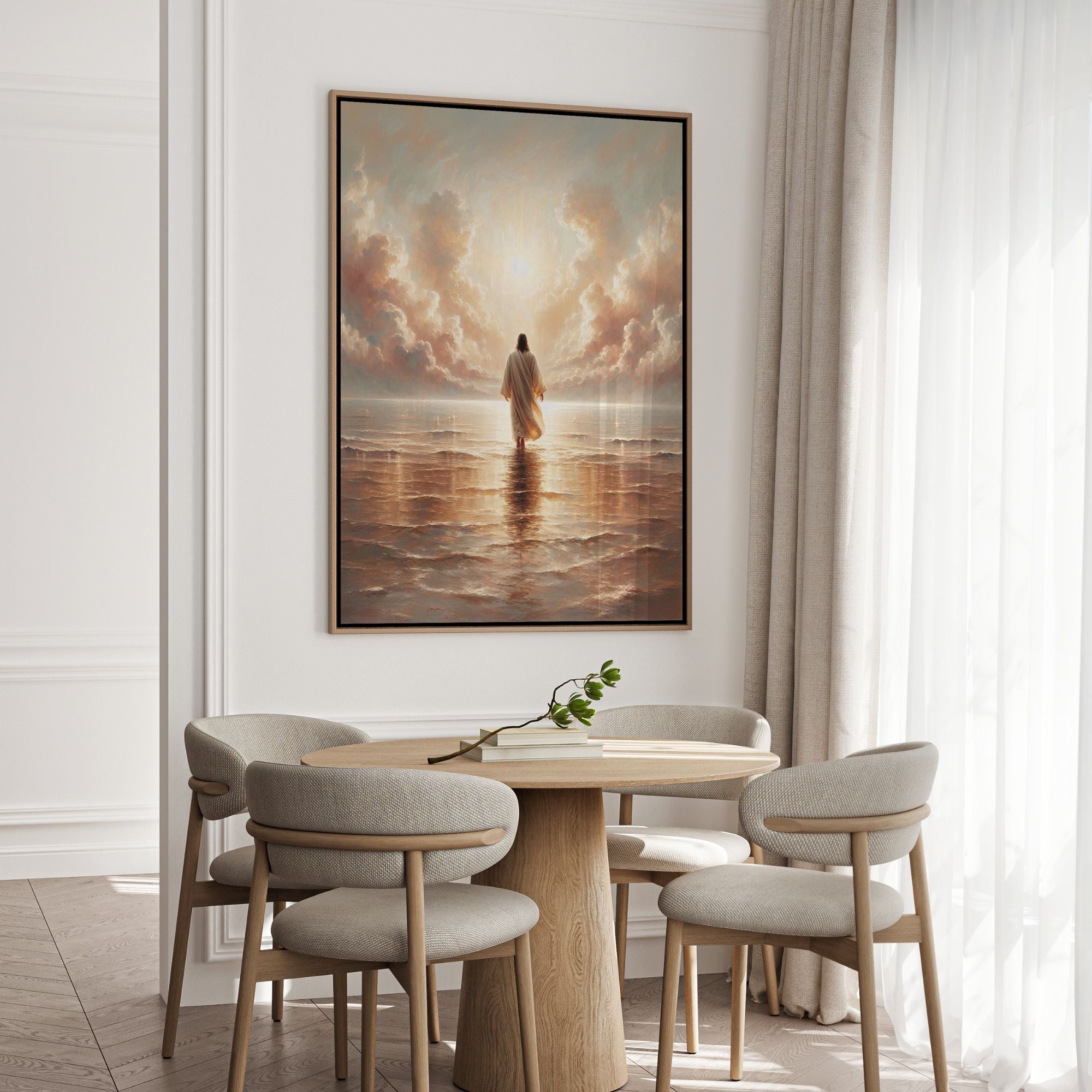 Jesus Walking on Water V - Canvas
