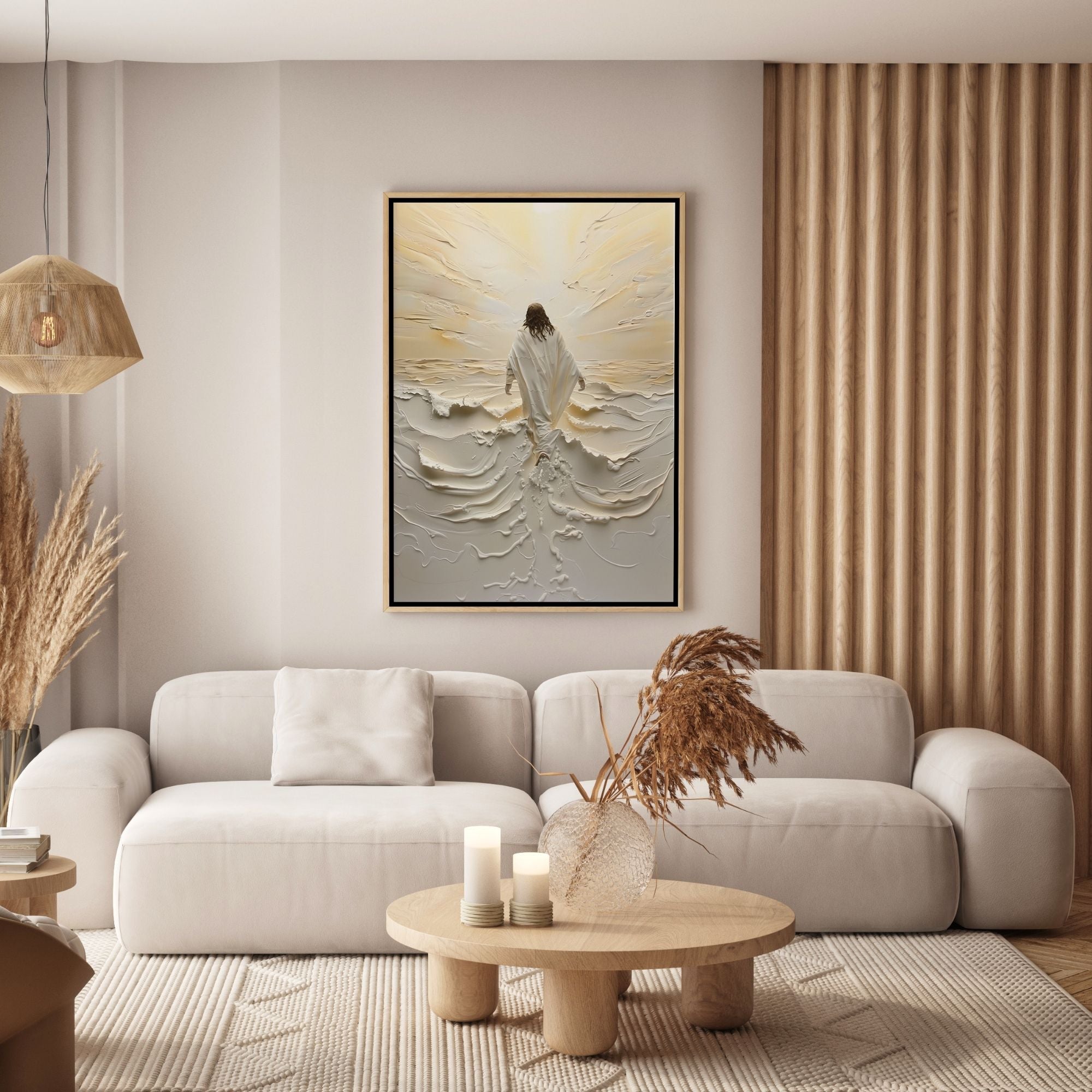 Jesus Walking on Water I - Canvas