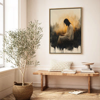 Jesus in the Garden of Gethsemane III - Canvas