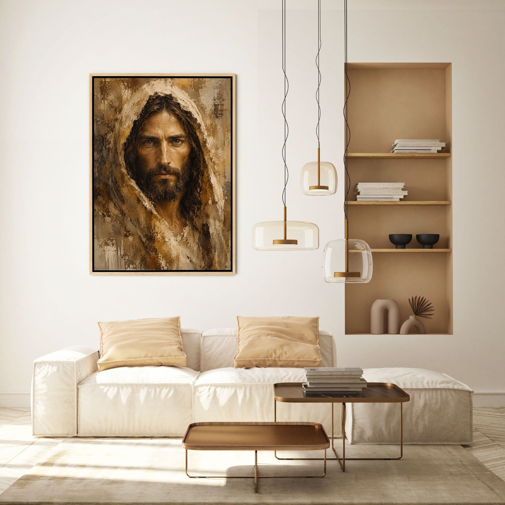 The Face of Jesus III - Canvas