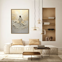 Jesus Walking on Water I - Canvas