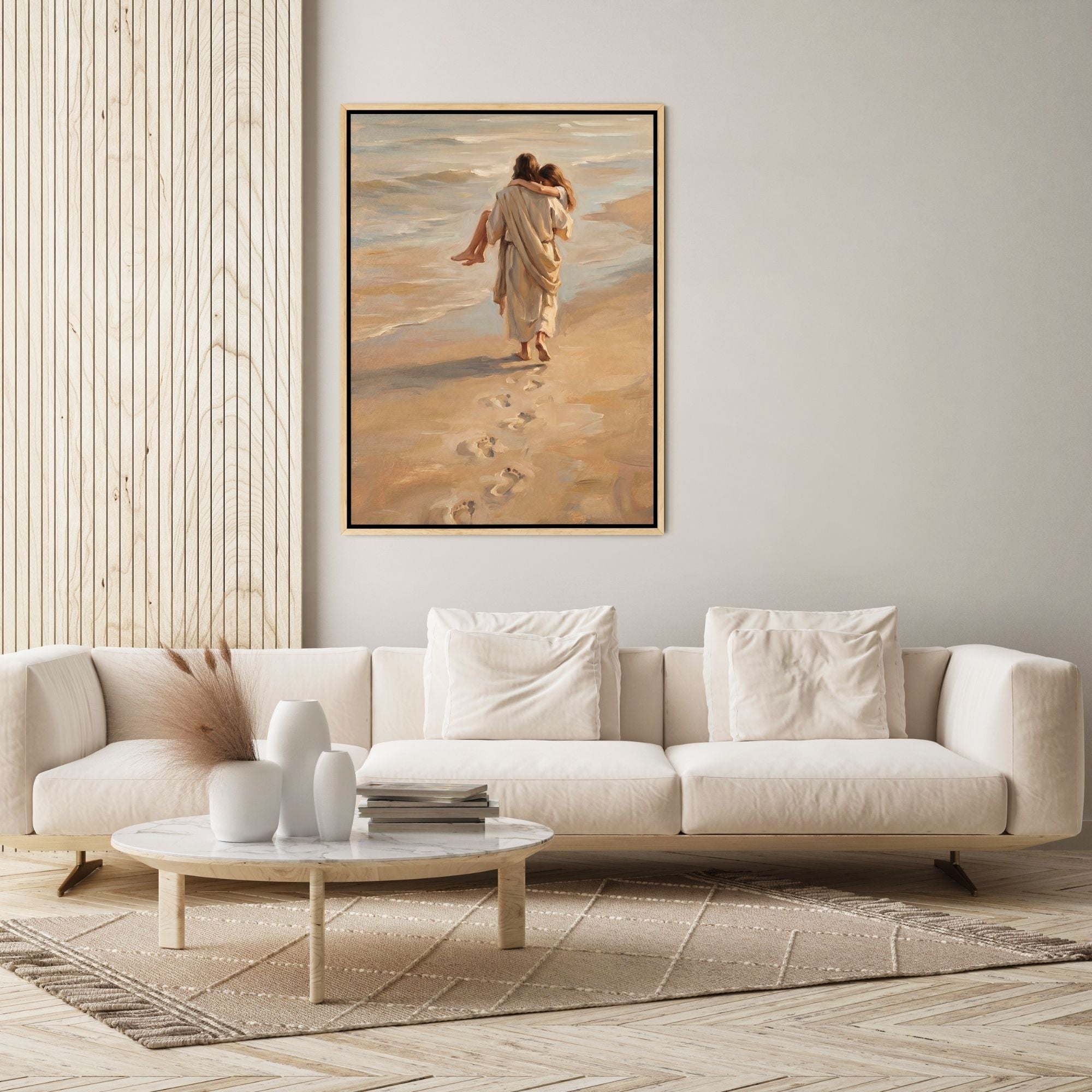 Jesus Carried Me II - Canvas