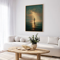 Jesus Walking on Water VII - Canvas