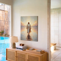 Jesus Walking on Water III - Canvas